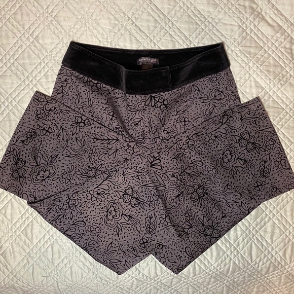 Kenneth Cole Burnout Velvet Dress Pants - Picture 1 of 5